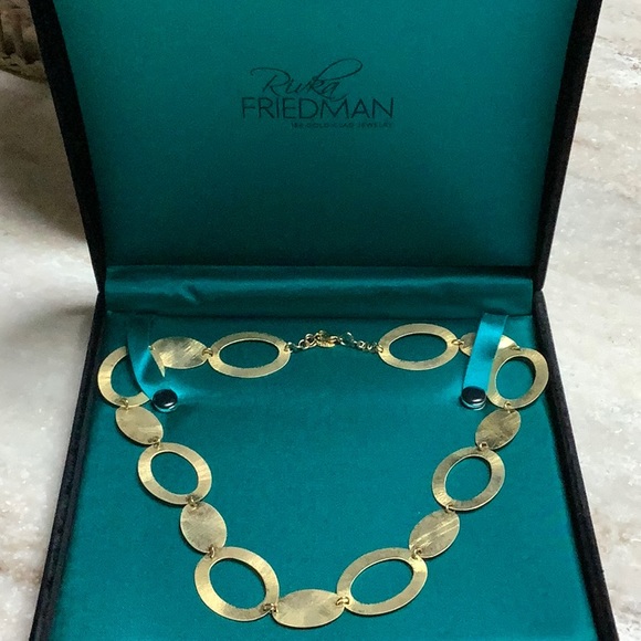 😍18 Kt Gold Clad Link Necklace😍NWOT - Picture 7 of 8